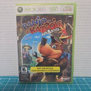 Banjo Kazooie Nuts and Bolts - Microsoft Xbox 360 CIB Tested Game